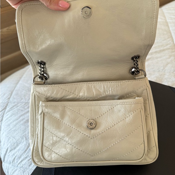 YSL Saint Laurent Niki bag in blanc vintage - Picture 13 of 14